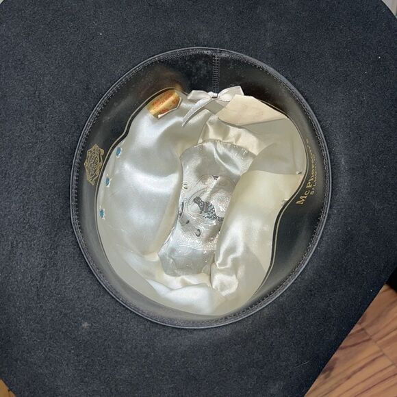 McPherson’s Beaver 100% Rabbit Fur Felt Cowboy Western Men size 6 5/8 Hat - Picture 7 of 8